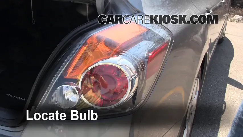 2007 Nissan Altima S 2.5L 4 Cyl. Lights Reverse Light (replace bulb)